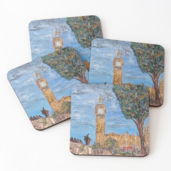 Item preview, Palace of Westminster Houses of Parliament Oil Painting designed and sold by martydav.