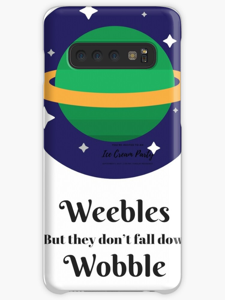 weebles wobble but