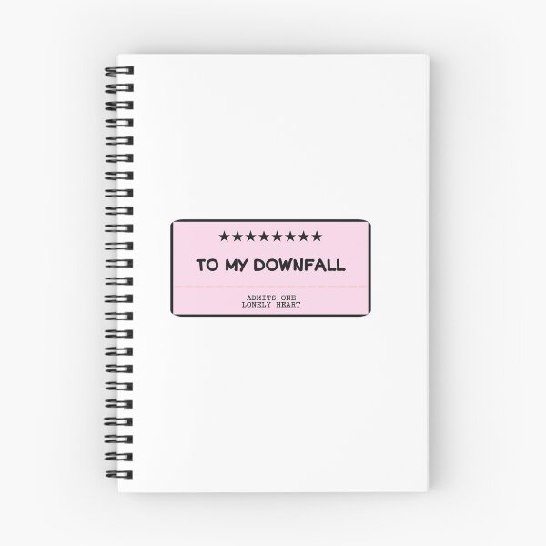 Item preview, Tickets To My Downfall sticker - Machine Gun Kelly designed and sold by alienspink.