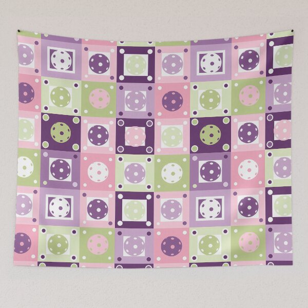 Item preview, Purple and green pickleballs designed and sold by EvieWoj.
