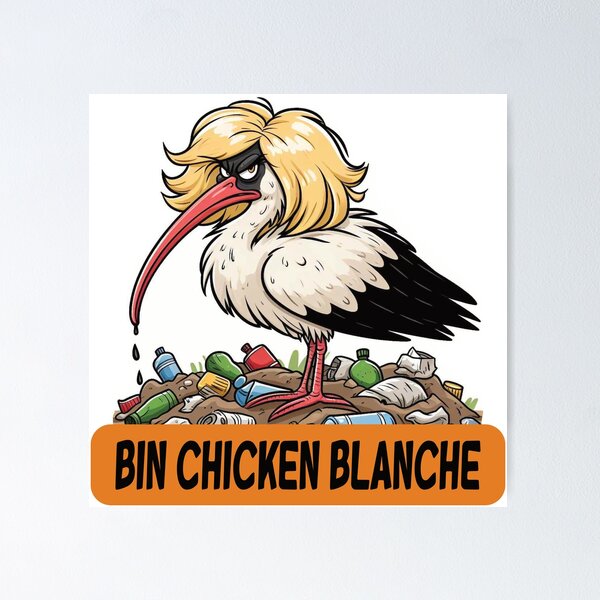 Item preview, Bin Chicken designed and sold by camelotkingdom.