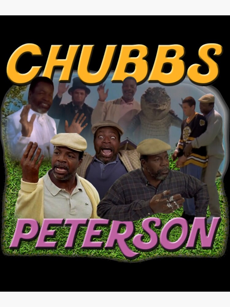 Happy Gilmore Chubbs Peterson Subway Subway Poster