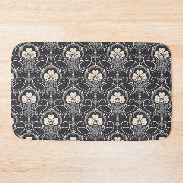 Item preview, Elegant Damask Floral Wallpaper designed and sold by ArtLab-store.