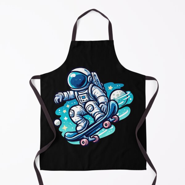 Item preview, Spaceman Skateboarder designed and sold by SideKickCreates.