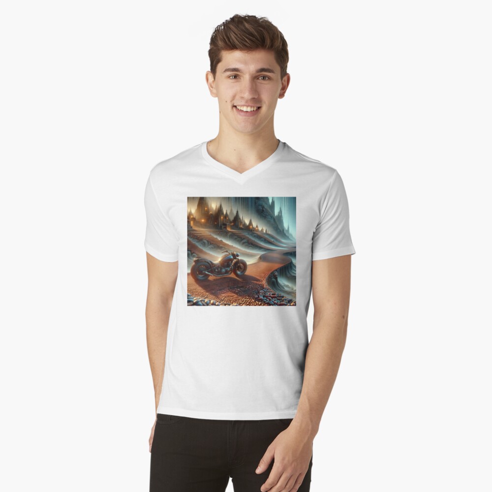 Item preview, V-Neck T-Shirt designed and sold by starchim01.