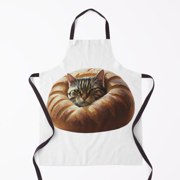 Item preview, Purrfect Loaf: Cat in Bread designed and sold by ValsaArt.