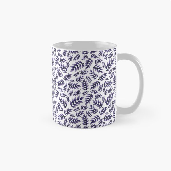Item preview, Purple Leaves Seamless Pattern on White Background designed and sold by JoelmaQ.