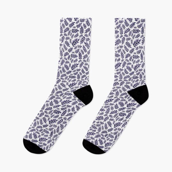 Item preview, Purple Leaves Seamless Pattern on White Background designed and sold by JoelmaQ.