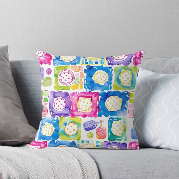 Item preview, Sweet vibrant watercolor pickleballs designed and sold by EvieWoj.