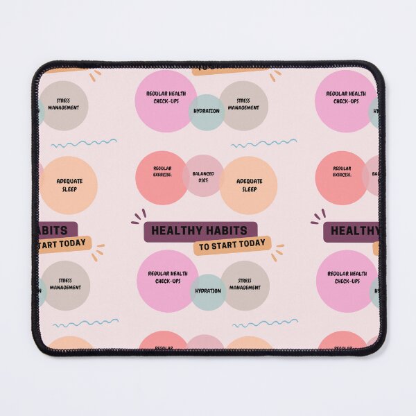 Item preview, Healthy Habits to Start Today! designed and sold by EJYURIE.