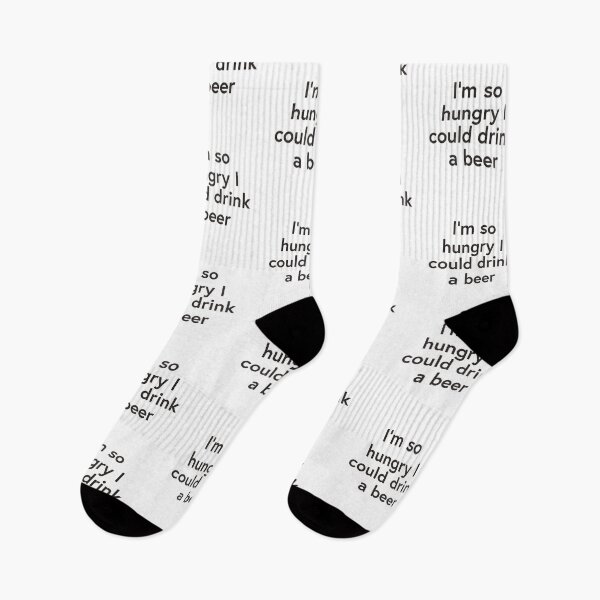 Item preview, I’m so hungry I could drink a beer designed and sold by WhackoDesigns.