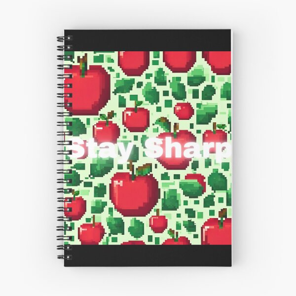 Item preview,  Stay Sharp - Pixel Apple Design designed and sold by TrendyGalaxy.