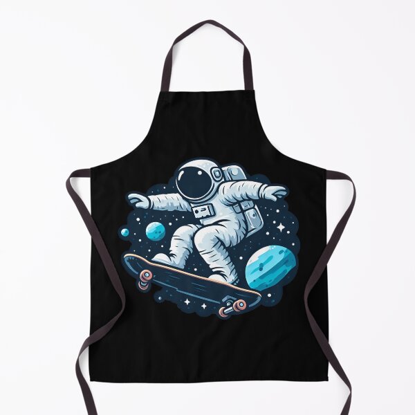 Item preview, Spaceman Skateboarder designed and sold by SideKickCreates.