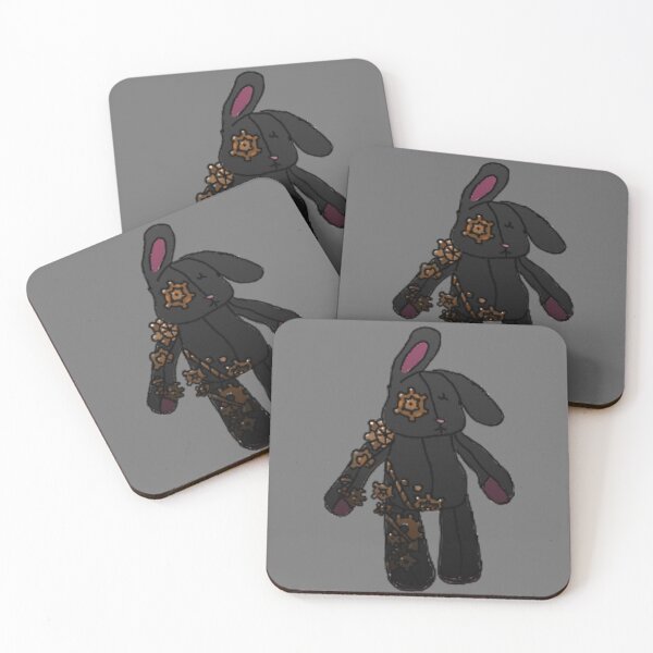 Item preview, Grey Steampunk Toy Bunny designed and sold by cubicspin.