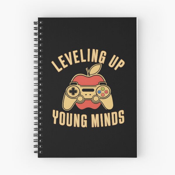 Item preview, Leveling Up Young Minds Teacher Gamer designed and sold by HeadTurningArt.