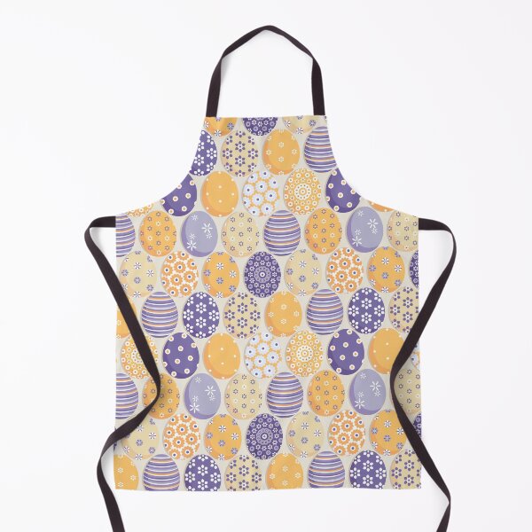Item preview, Easter eggs Yellow-Purple on a Yellow background designed and sold by Alex Blud.