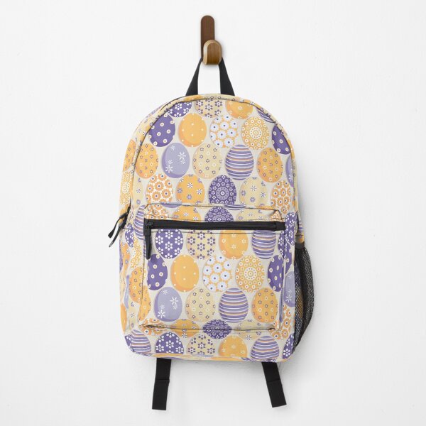 Item preview, Easter eggs Yellow-Purple on a Yellow background designed and sold by Alex Blud.