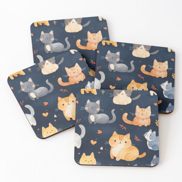Item preview, Dreamy Feline Fields designed and sold by ColorfulStyle.