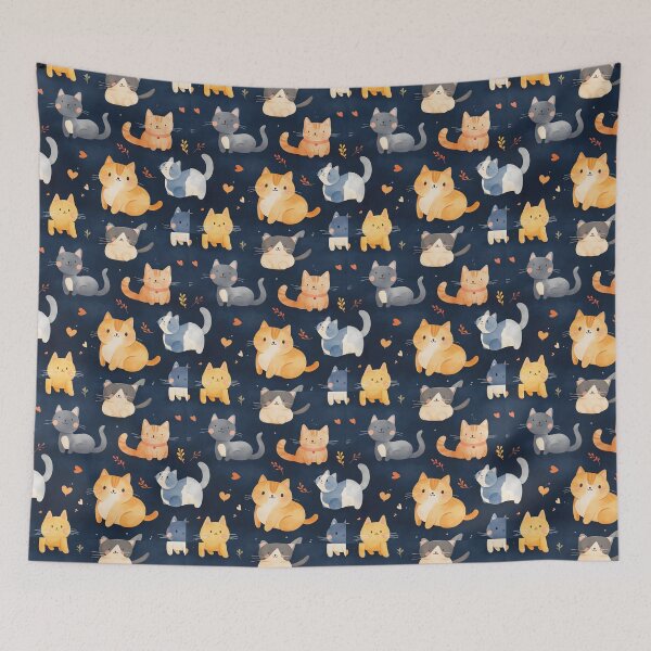 Item preview, Dreamy Feline Fields designed and sold by ColorfulStyle.
