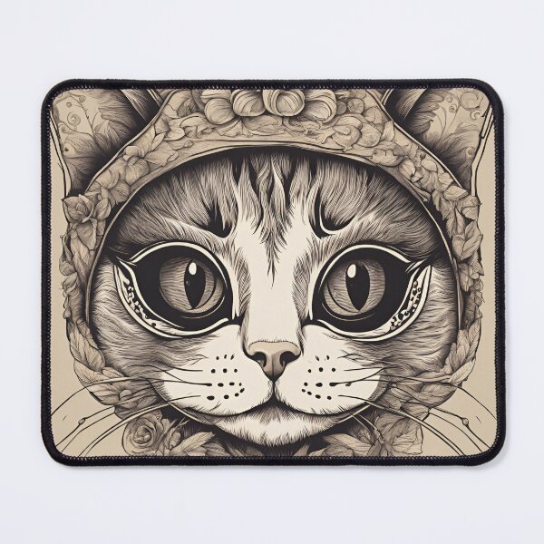 Item preview, Frog cat portrait designed and sold by RoseFuture.