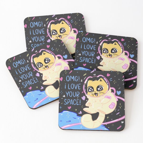 Item preview, I Love Your Space Cat designed and sold by LenasScribbles.