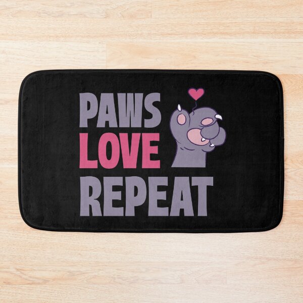 Item preview, Paws Love Repeat designed and sold by 87-Aesthetics.