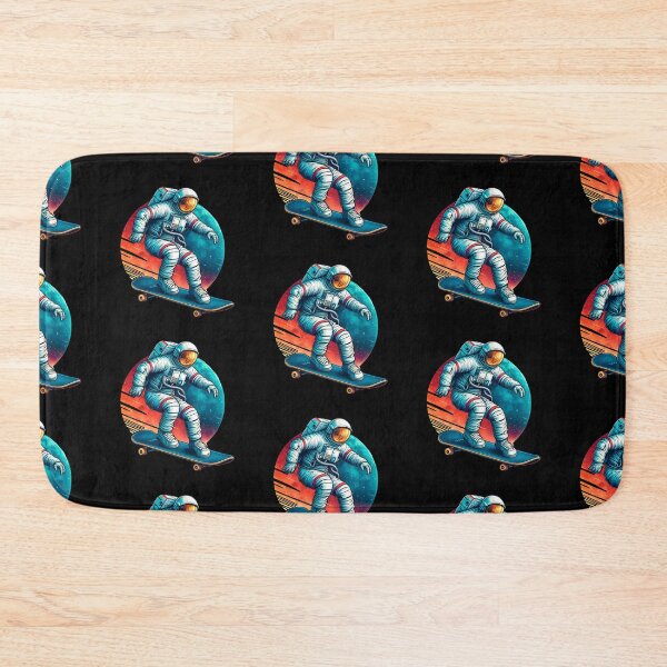 Item preview, Spaceman Skateboarder  designed and sold by SideKickCreates.