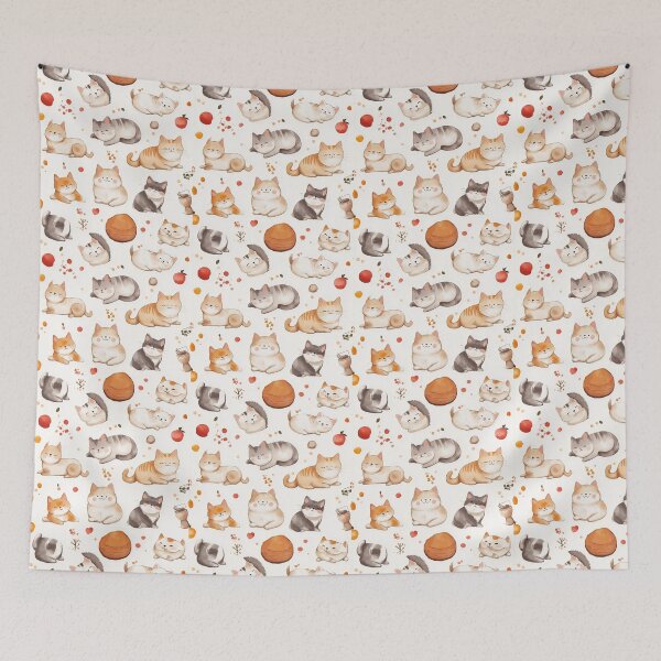 Item preview, Cozy Cat Naps designed and sold by ColorfulStyle.