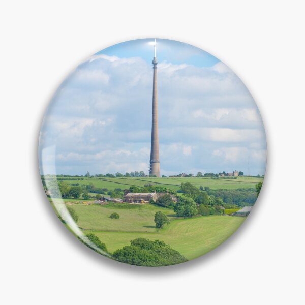 Item preview, Emley Moor Mast Summer Landscape designed and sold by Alisonchambers2.