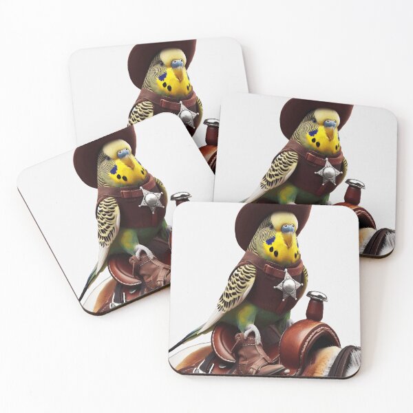 Item preview, Ropin' the Range: Corazones diminutos de Budgie Lassos de vaquero designed and sold by Expathers.