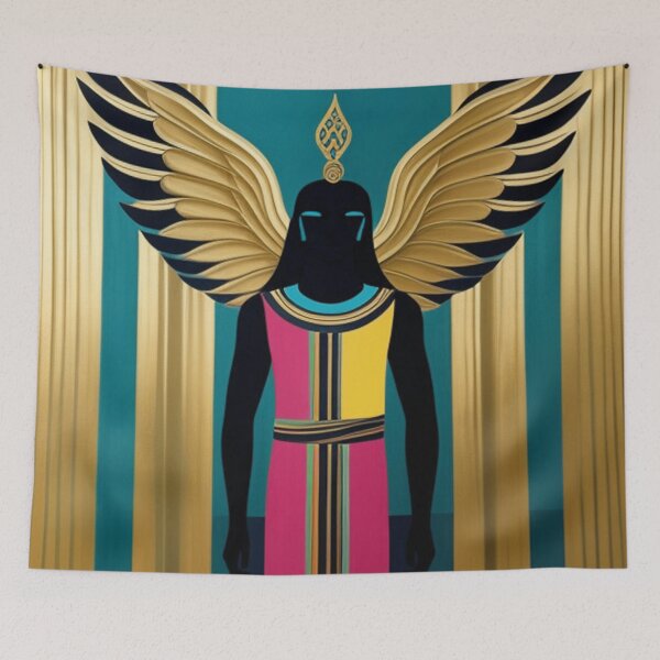 Item preview, Angel with golden wings designed and sold by Roxburylane.