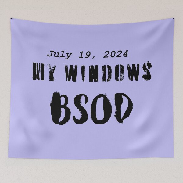 Item preview, my Windows BSOD designed and sold by MerryCrown.