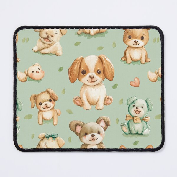 Aperçu de l'œuvre Jardin d'amour pour chiots créée et vendue par ColorfulStyle.