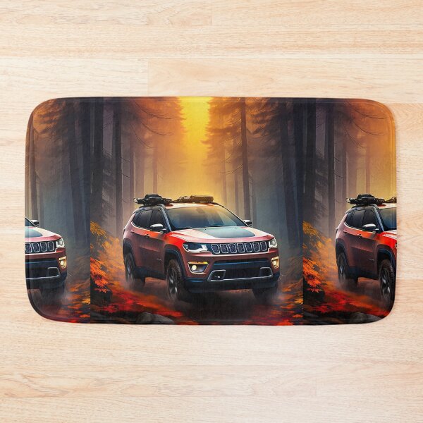 Item preview, Adventure SUV In Autumn Forest designed and sold by RevUpDesign.