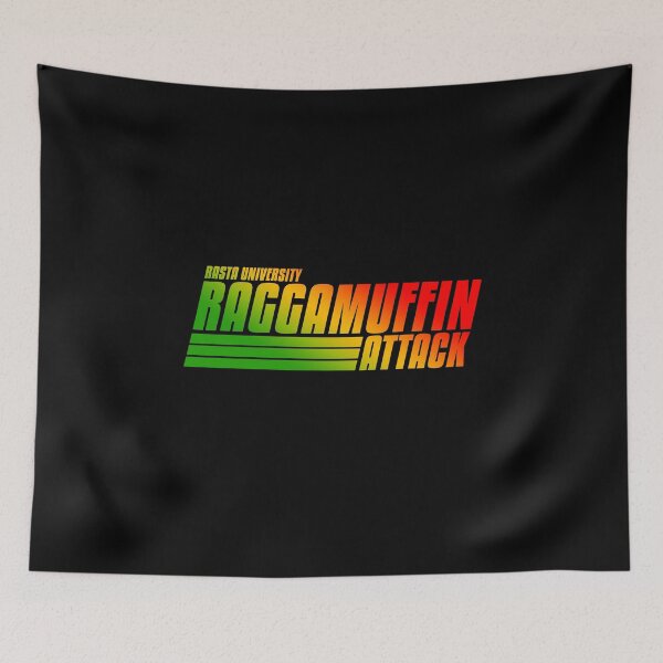 Item preview, Rasta University Raggamuffin Attack Rasta Colors Reggae designed and sold by rastauniversity.