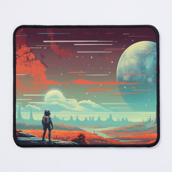 Item preview, Celestial Horizons: No Man's Sky Inspired Art designed and sold by GreenInkXpress.