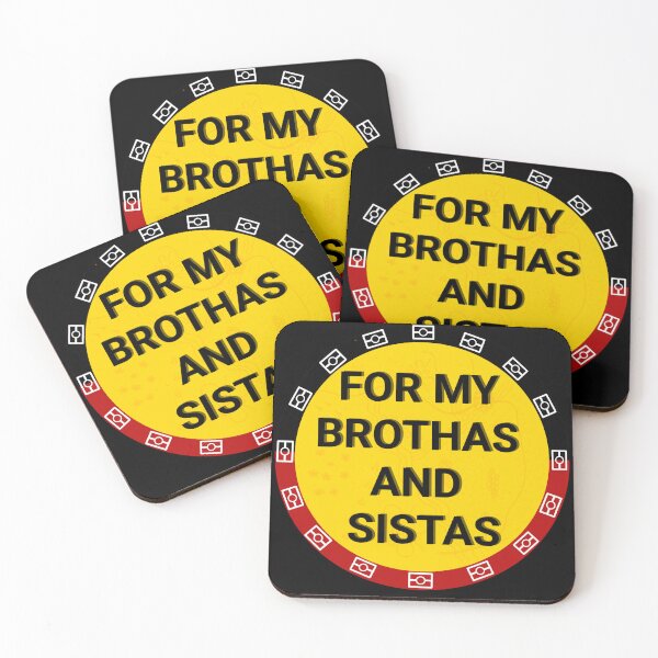 Item preview, Aboriginal Flag First Nations FOR MY Brothas and Sistas designed and sold by SuzyMae.
