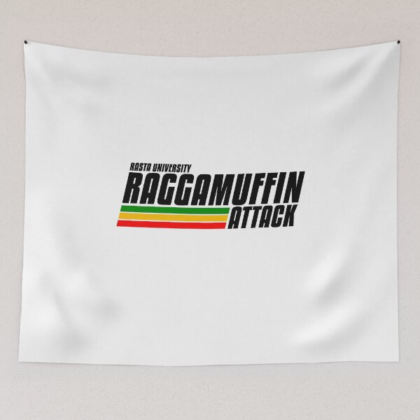 Item preview, Rasta University Raggamuffin Attack Rasta Colors Reggae designed and sold by rastauniversity.