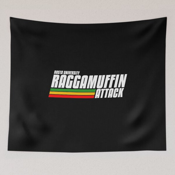 Item preview, Rasta University Raggamuffin Attack Rasta Colors Reggae designed and sold by rastauniversity.
