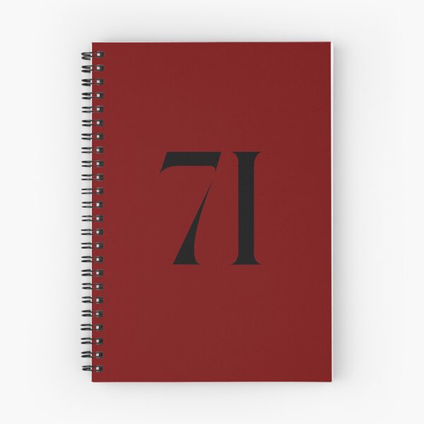 Item preview, 71, seventy-one, black, quake designed and sold by Numbers-Art.
