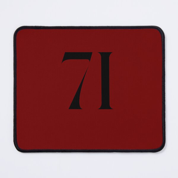 Item preview, 71, seventy-one, black, quake designed and sold by Numbers-Art.