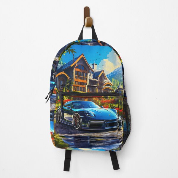 Item preview, Green Porsche 911, Luxury Estate & Super Car, Vibrant Home Decor, Collector's Item, Car Enthusiast Gift designed and sold by RevUpDesign.