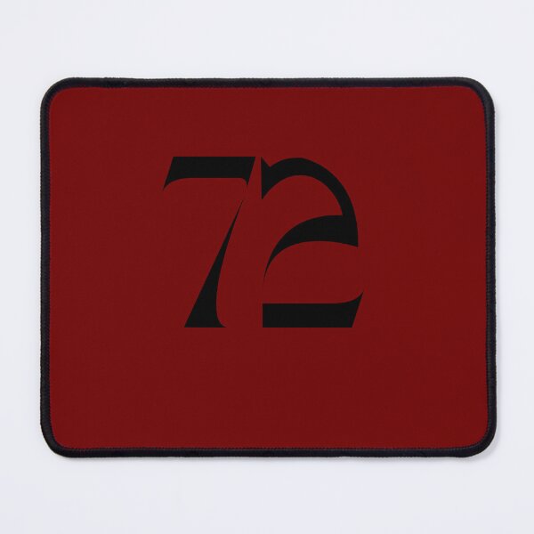 Item preview, 72, seventy-two, black, quake designed and sold by Numbers-Art.