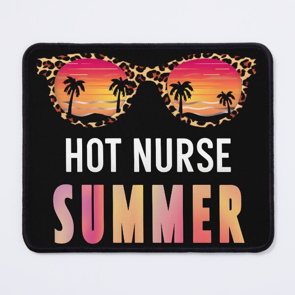 Item preview, Hot Nurse Summer Hospital Nursing Student Pride designed and sold by Quirky Shirts.
