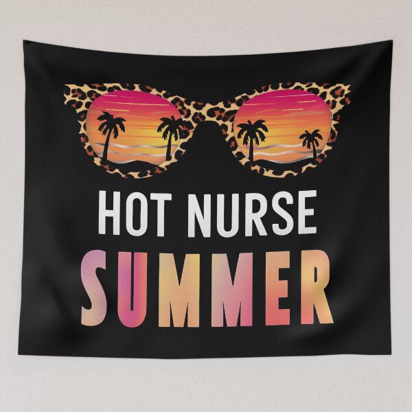 Item preview, Hot Nurse Summer Hospital Nursing Student Pride designed and sold by Quirky Shirts.