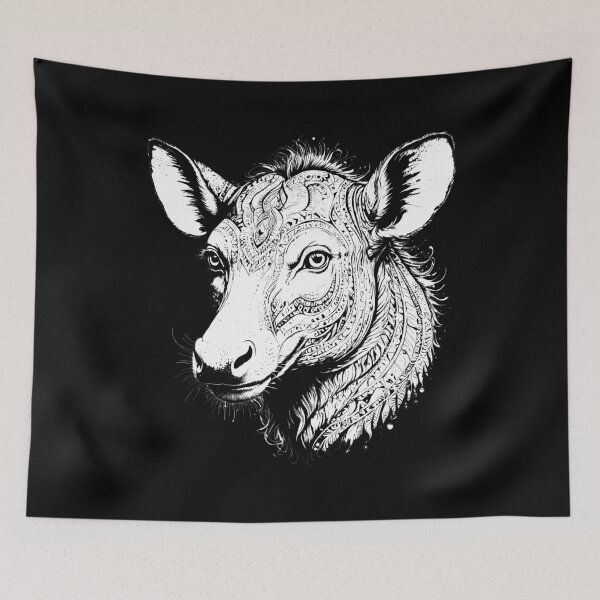 Item preview, Baby Cow Face designed and sold by ashutoashutosh.