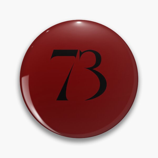 Item preview, 73, seventy-three, black, quake designed and sold by Numbers-Art.