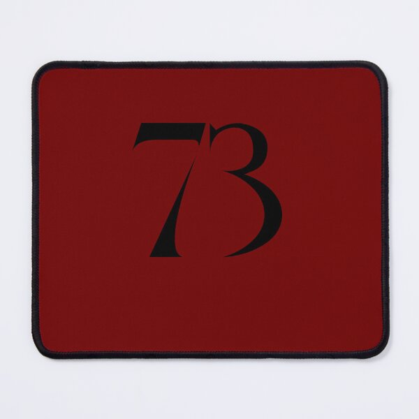 Item preview, 73, seventy-three, black, quake designed and sold by Numbers-Art.