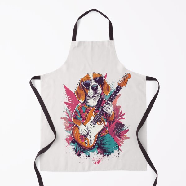 Item preview, Groovy Beagle Guitarist designed and sold by put1mali19.