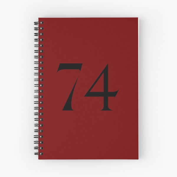 Item preview, 74, seventy-four, black, quake designed and sold by Numbers-Art.